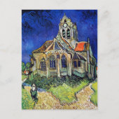 Vincent van Gogh's The Church in Auvers Postkarte (Vorderseite)