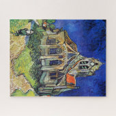 Vincent van Gogh's The Church in Auvers Puzzle (Horizontal)