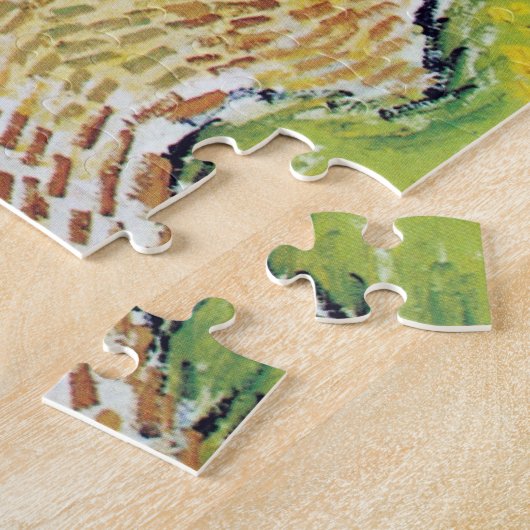 Vincent van Gogh's The Church in Auvers Puzzle (Seite)