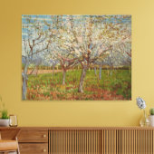 Vincent van Gogh's "The Pink Orchard" (1888) Leinwanddruck (Insitu (Wohnzimmer))