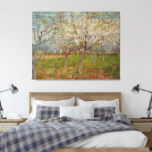Vincent van Gogh's "The Pink Orchard" (1888) Leinwanddruck (Insitu (Schlafzimmer))