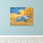 Vincent van Gogh's The Siesta Leinwanddruck (Insitu (Holzboden))