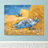 Vincent van Gogh's The Siesta Leinwanddruck (Insitu (Holzboden))