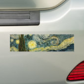 Vincent van Gogh's The Starry Night (1889) Autoaufkleber (Auf Auto)