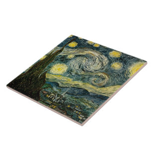 Vincent van Gogh's The Starry Night (1889) Fliese