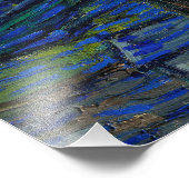 Vincent Van Gogh's The Starry Night (1889) Fotodruck (Ecke)