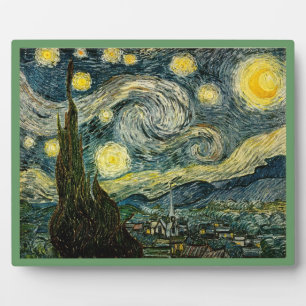 Vincent van Gogh's The Starry Night (1889) Fotoplatte