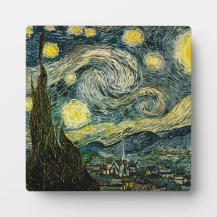 Vincent van Gogh's The Starry Night (1889) Fotoplatte