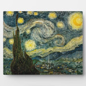 Vincent van Gogh's The Starry Night (1889) Fotoplatte (Vorderseite)
