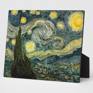 Vincent van Gogh's The Starry Night (1889) Fotoplatte