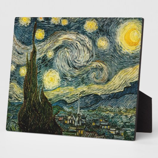 Vincent van Gogh's The Starry Night (1889) Fotoplatte (Seite)