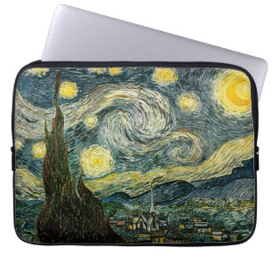 Vincent van Gogh's The Starry Night (1889) Laptopschutzhülle