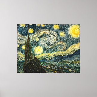 Vincent van Gogh's The Starry Night (1889) Leinwanddruck