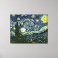 Vincent van Gogh's The Starry Night (1889)