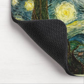 Vincent van Gogh's The Starry Night (1889) Mousepad (Ecke)