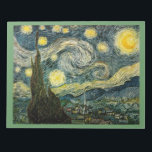 Vincent van Gogh's The Starry Night (1889) Notizblock<br><div class="desc">In Classic 1889 Post Beeinonist Painting, artwork that has passed into the public domain and makes wonderful ohrs and other products. All of the Fine Art, Vintage Art, Classic Masterpices, and other Antique Masterworks here at Masterpiece Gallery have been carefully edited and placed on products to provide the best mögliche...</div>