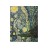 Vincent van Gogh's The Starry Night (1889) Notizblock (Rotiert)