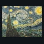 Vincent van Gogh's The Starry Night (1889) Notizblock<br><div class="desc">In Classic 1889 Post Beeinonist Painting, artwork that has passed into the public domain and makes wonderful ohrs and other products. All of the Fine Art, Vintage Art, Classic Masterpices, and other Antique Masterworks here at Masterpiece Gallery have been carefully edited and placed on products to provide the best mögliche...</div>