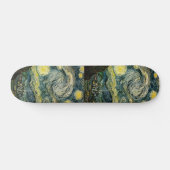 Vincent van Gogh's The Starry Night (1889) Skateboard (Horizontal)