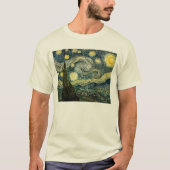 Vincent van Gogh's The Starry Night (1889) T-Shirt (Vorderseite)