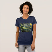 Vincent van Gogh's The Starry Night (1889) T-Shirt (Vorne ganz)