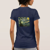 Vincent van Gogh's The Starry Night (1889) T-Shirt (Rückseite)