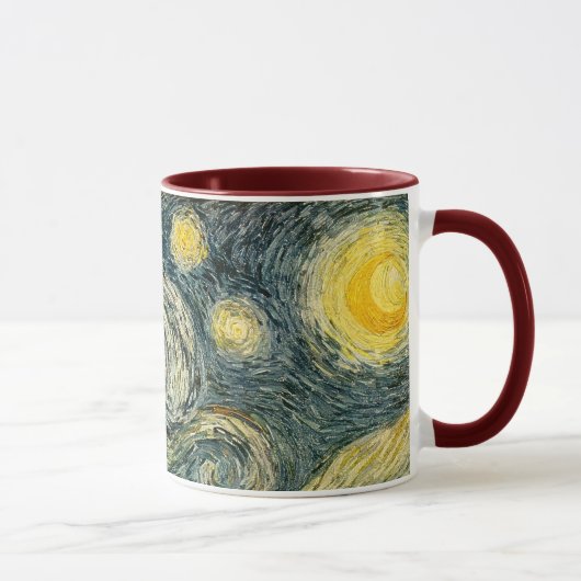 Vincent van Gogh's The Starry Night (1889) Tasse (Rechts)