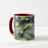 Vincent van Gogh's The Starry Night (1889) Tasse (Vorderseite Links)