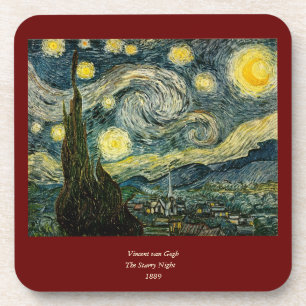 Vincent van Gogh's The Starry Night (1889) Untersetzer