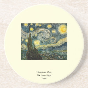 Vincent van Gogh's The Starry Night (1889) Untersetzer