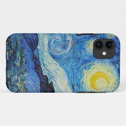Vincent Van Gogh's The Starry Night Case-Mate iPhone Hülle (Rückseite (Horizontal))