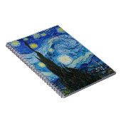 Vincent Van Gogh's The Starry Night Notizblock (Rechte Seite)
