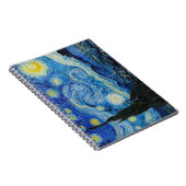 Vincent Van Gogh's The Starry Night Notizblock (Rechte Seite)
