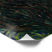 Vincent Van Gogh's The Starry Night Poster (Ecke)