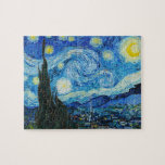 Vincent Van Gogh's The Starry Night Puzzle<br><div class="desc">Vincent Van Gogh's The Starry Night (1889).</div>