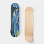 Vincent Van Gogh's The Starry Night Skateboard (Vorderseite)