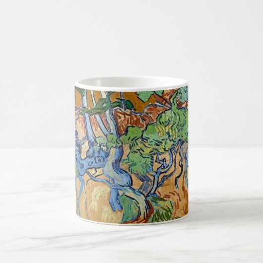 Vincent van Gogh's Tree Roots Kaffeetasse (Mittel)