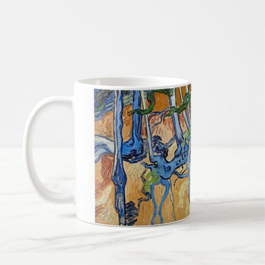 Vincent van Gogh's Tree Roots Kaffeetasse (Links)