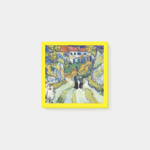 Vincent van Gogh's Treppe bei Auvers (1890) Post-it Klebezettel
