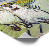 Vincent van Gogh's Treppe bei Auvers 1890 Small Poster (Ecke)