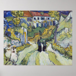 Vincent van Gogh's Treppe bei Auvers 1890 Small Poster