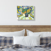 Vincent van Gogh's Treppe bei Auvers Leinwanddruck (Insitu (Schlafzimmer))