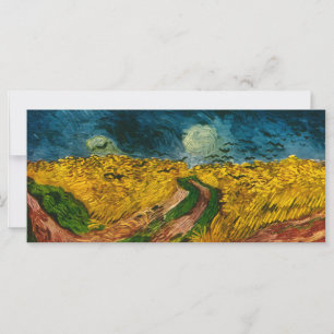 Vincent van Gogh's Weizenfeld mit Krähen (1890)