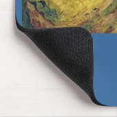 Vincent van Gogh's Weizenfeld mit Krähen (1890) Mousepad (Ecke)