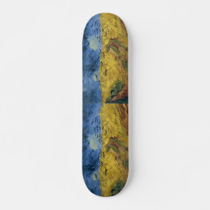 Vincent van Gogh's Weizenfeld mit Krähen (1890) Skateboard