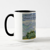 Vincent van Gogh's Weizenfeld mit Zypressen: Tasse (Links)