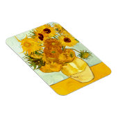 Vincent Van Gogh's Yellow Sunflower Painting 1888 Magnet (Rechte Seite)