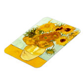 Vincent Van Gogh's Yellow Sunflower Painting 1888 Magnet (Linke Seite)