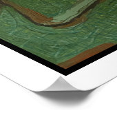 Vincent Van Kat humorvolles Katzenposter Poster (Ecke)