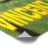 Vincent Van Sloth Print Poster (Ecke)